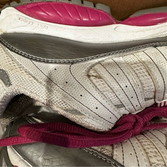 Skechers shape ups walking shoes size 7 white pink gray - Picture 3 of 14
